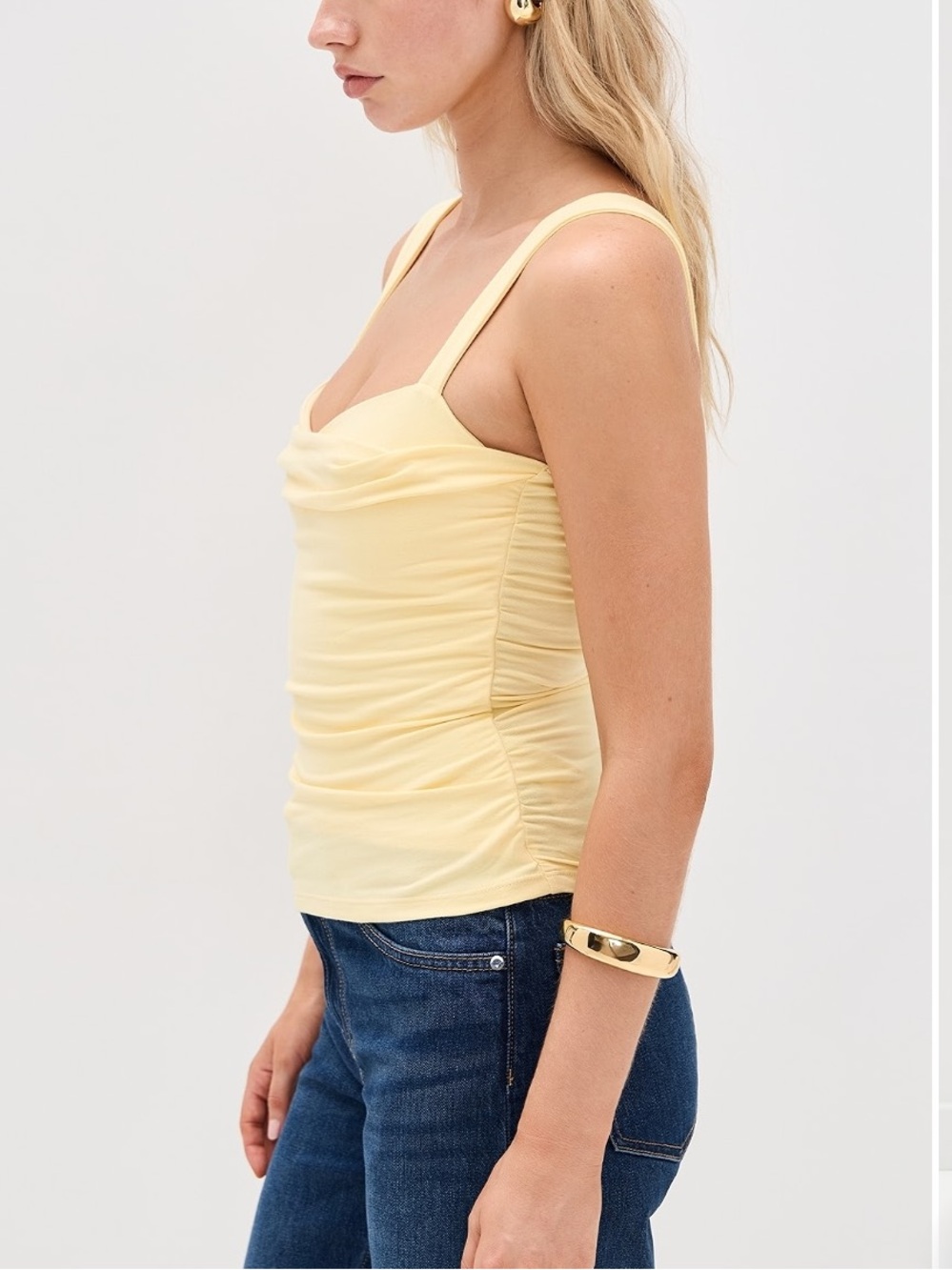 Reformation yellow top - Picture 3 of 10